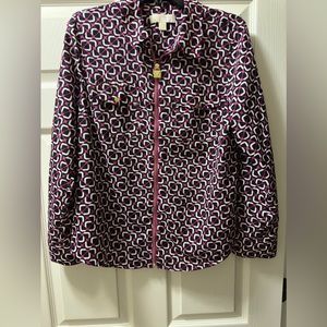 Michael Kors long sleeve blouse, size L.